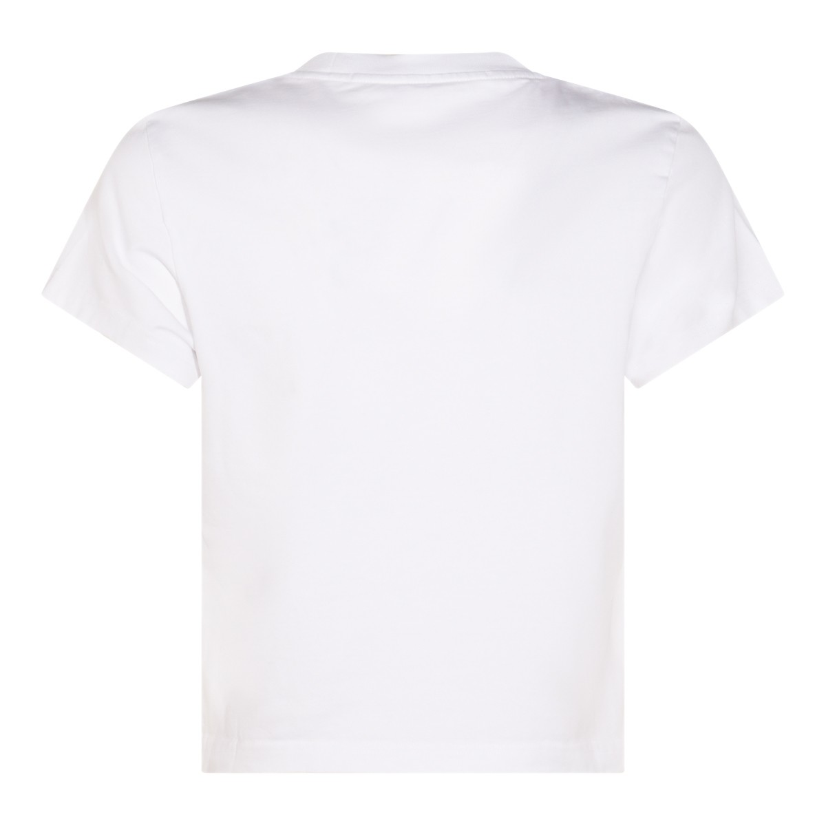 WHITE COTTON T-SHIRT