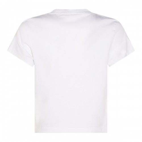 WHITE COTTON T-SHIRT