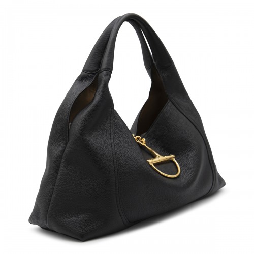 BLACK LEATHER SOFTBIT MAXI... 2