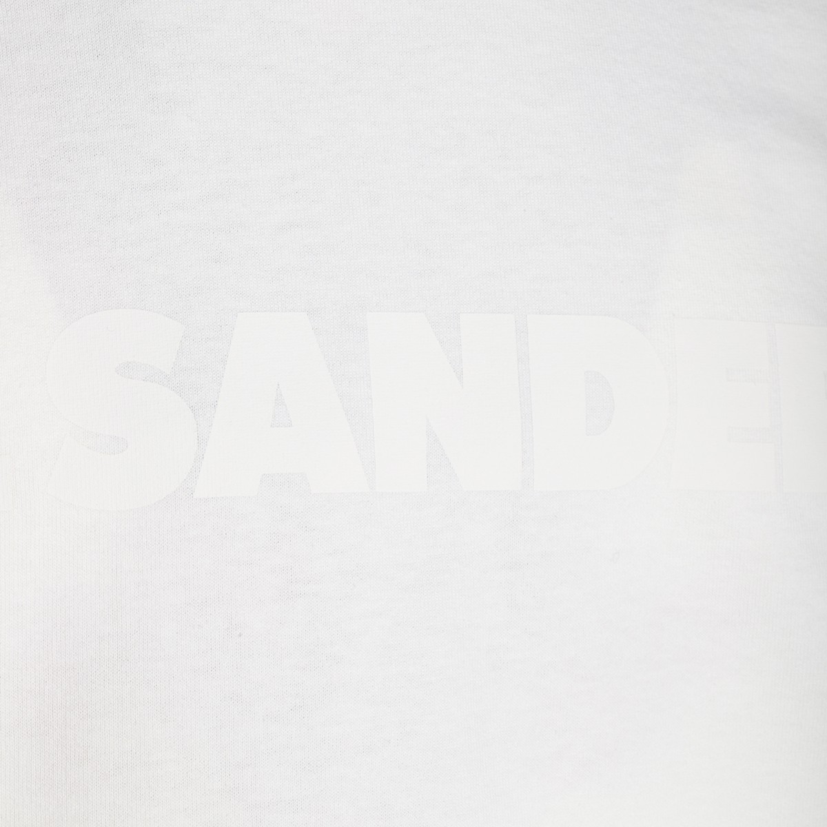 WHITE COTTON T-SHIRT