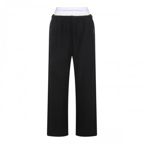 BLACK COTTON PANTS