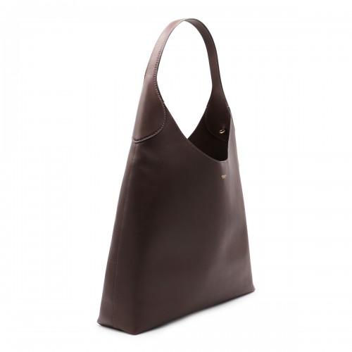 BROWN LEATHER TOTE BAG