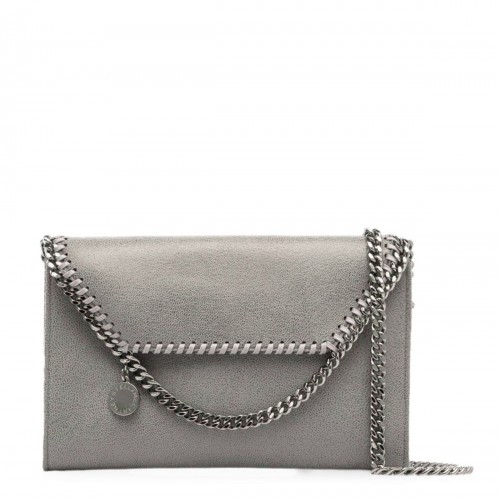 Women Black Falabella Zip Mini Shoulder Bag | Stella