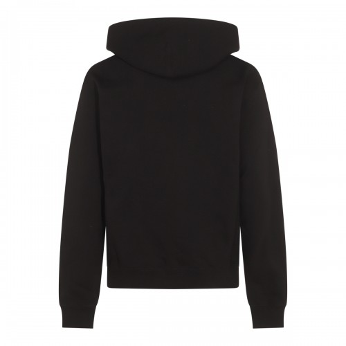 BLACK COTTON SWEATSHIRT 2