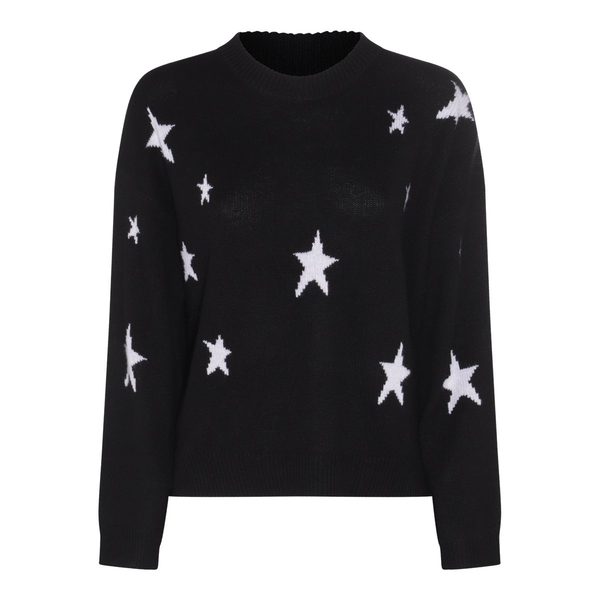BLACK WOOL KNITWEAR 
