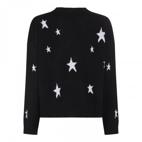 BLACK WOOL KNITWEAR 