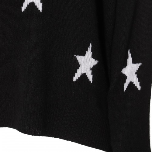 BLACK WOOL KNITWEAR 