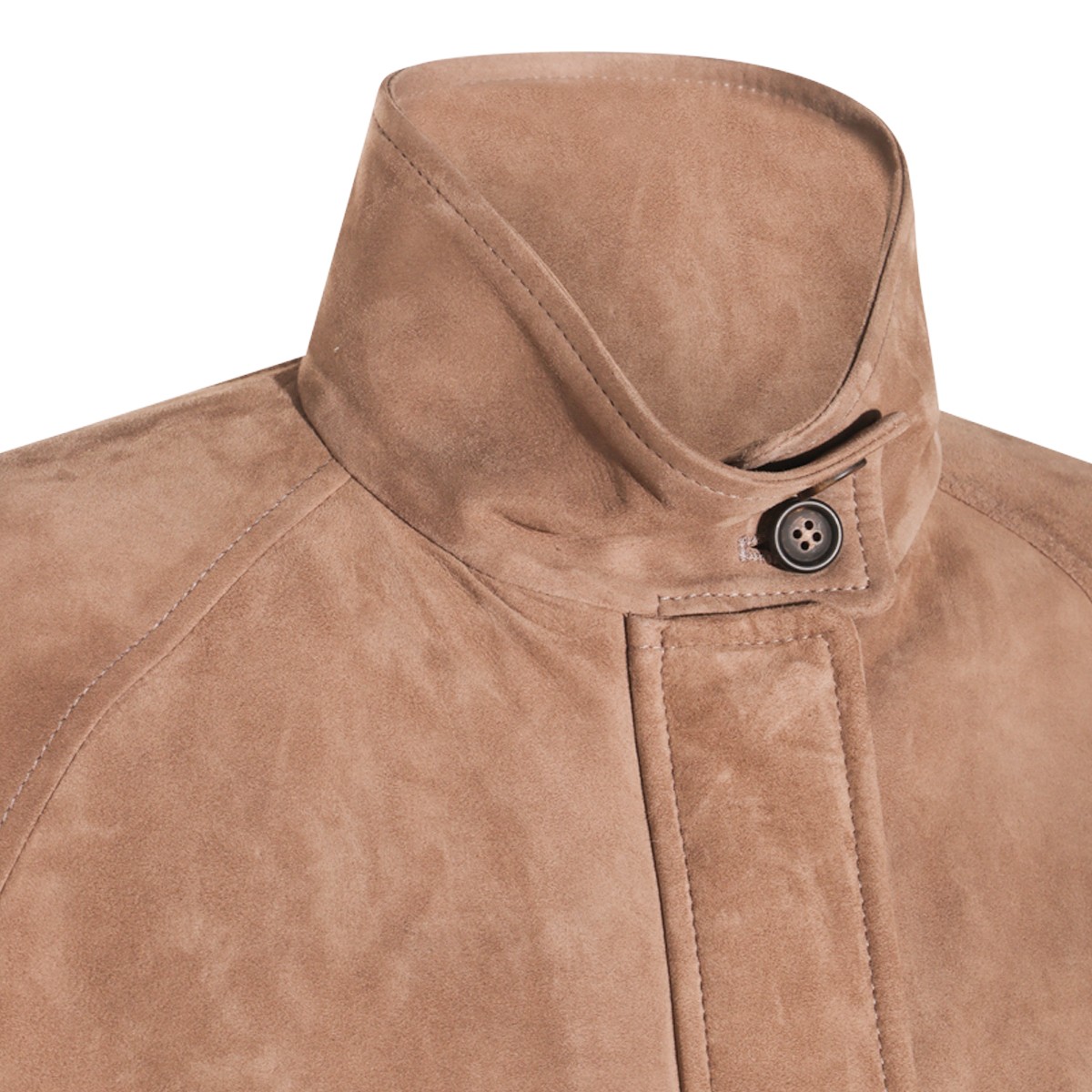 LIGHT BROWN LEATHER JACKET