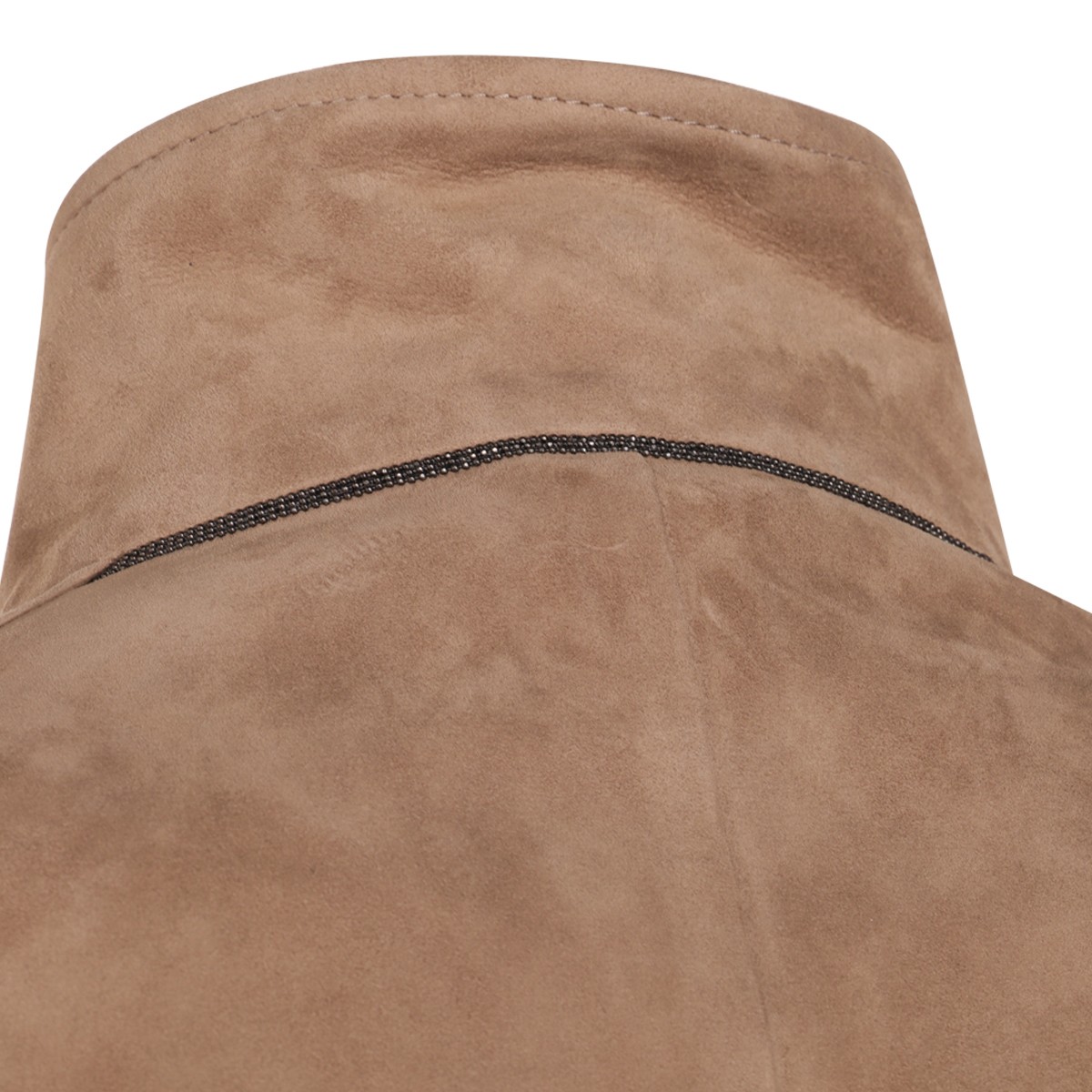 LIGHT BROWN LEATHER JACKET