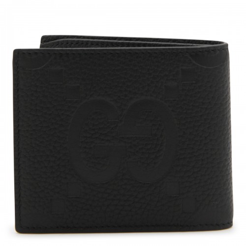 BLACK LEATHER WALLET