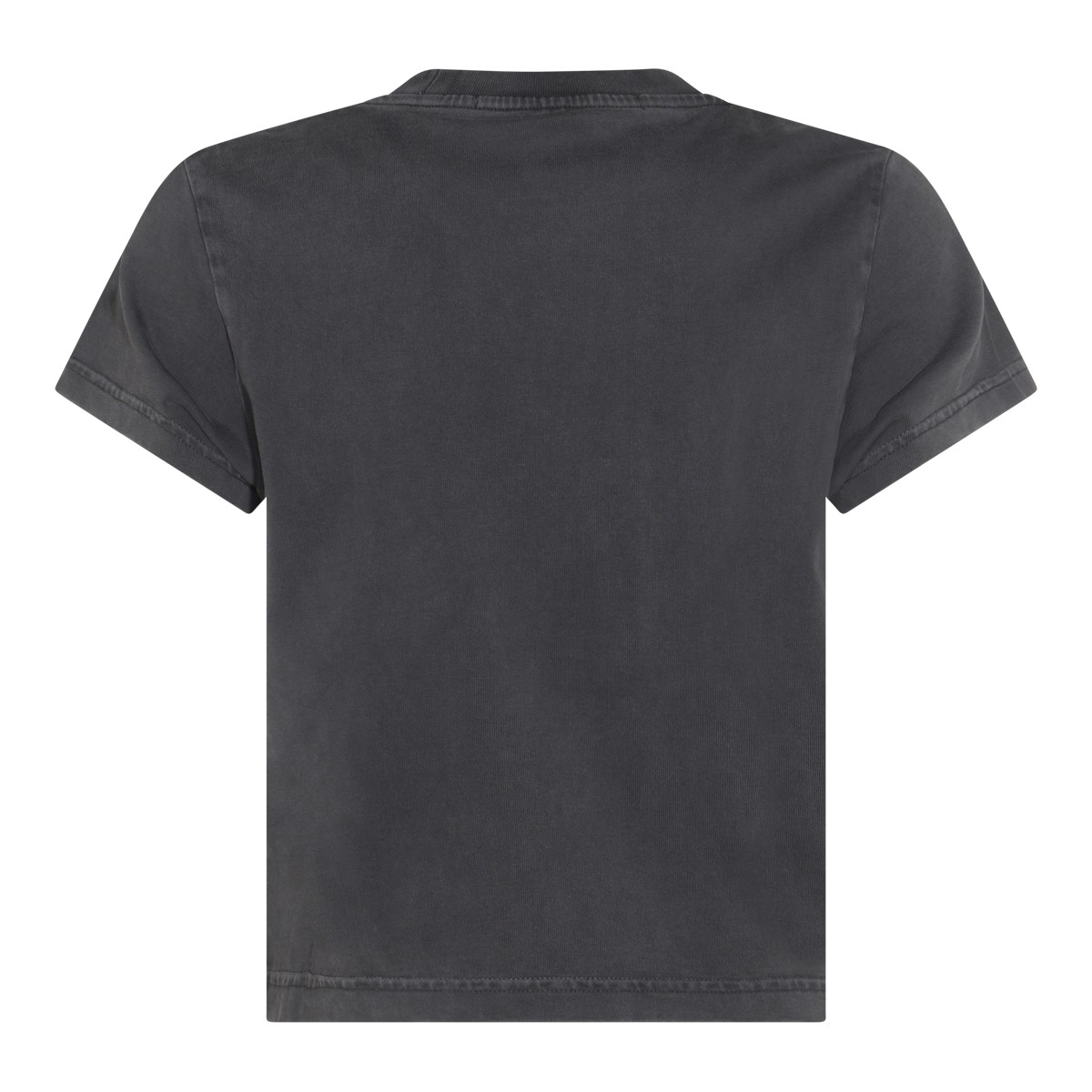 BLACK COTTON T-SHIRT