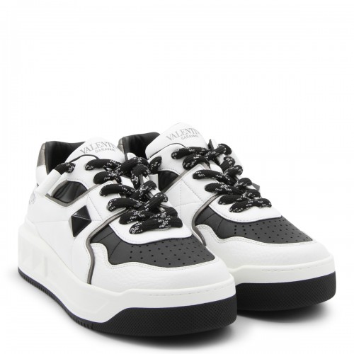 WHITE AND BLACK LEATHER... 2
