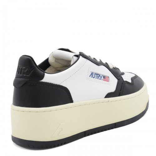 BLACK AND WHITE SNEAKERS