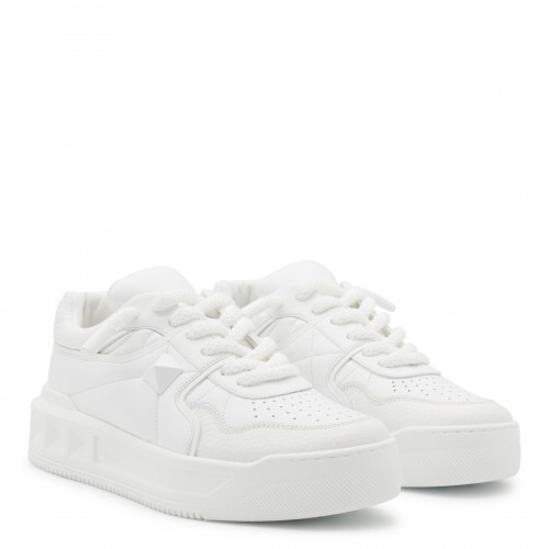 WHITE LEATHER SNEAKERS 2