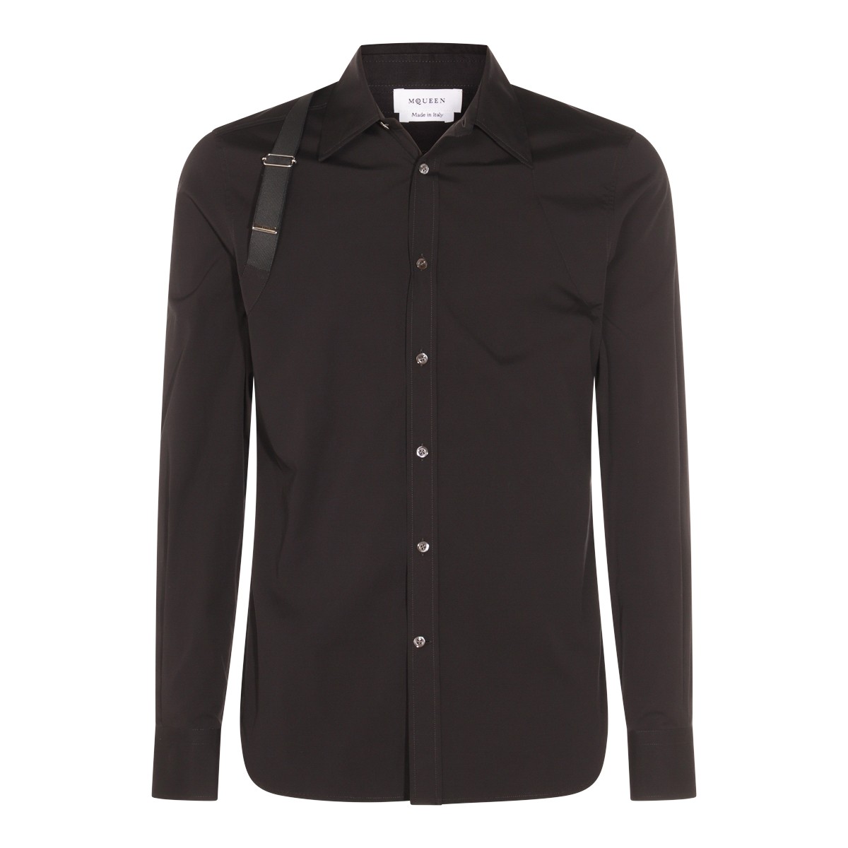 BLACK COTTON SHIRT