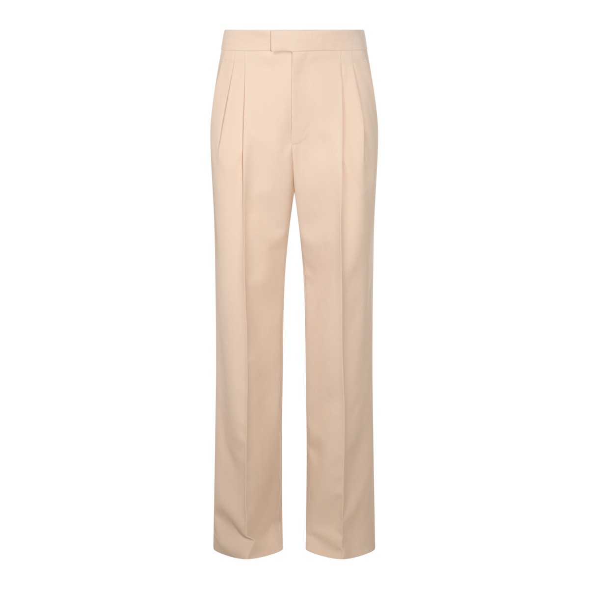 LIGHT BEIGE COTTON PANTS