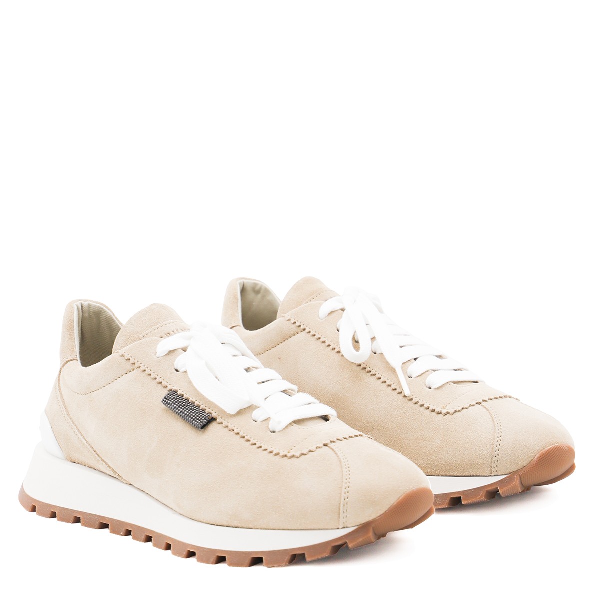 BEIGE LEATHER SNEAKERS BEIGE LEATHER SNEAKERS