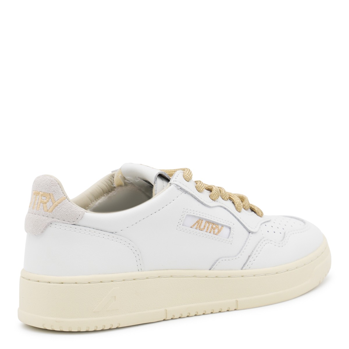 WHITE LEATHER MEDALIST LOW SNEAKERS WHITE LEATHER MEDALIST LOW SNEAKERS