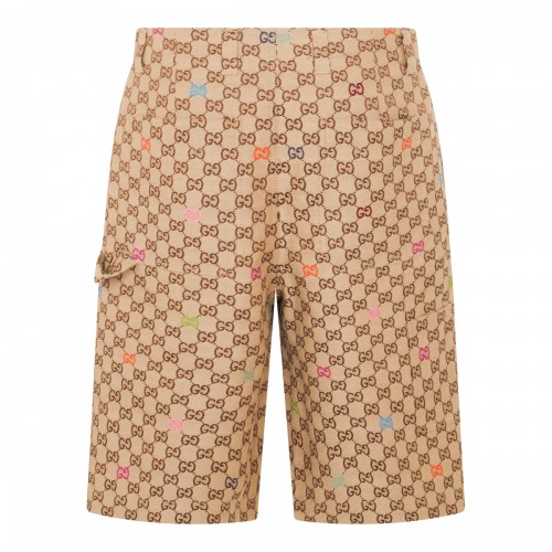 【Bellialeu】Logo cotton shorts Logo cotton shorts - BELLIALEU