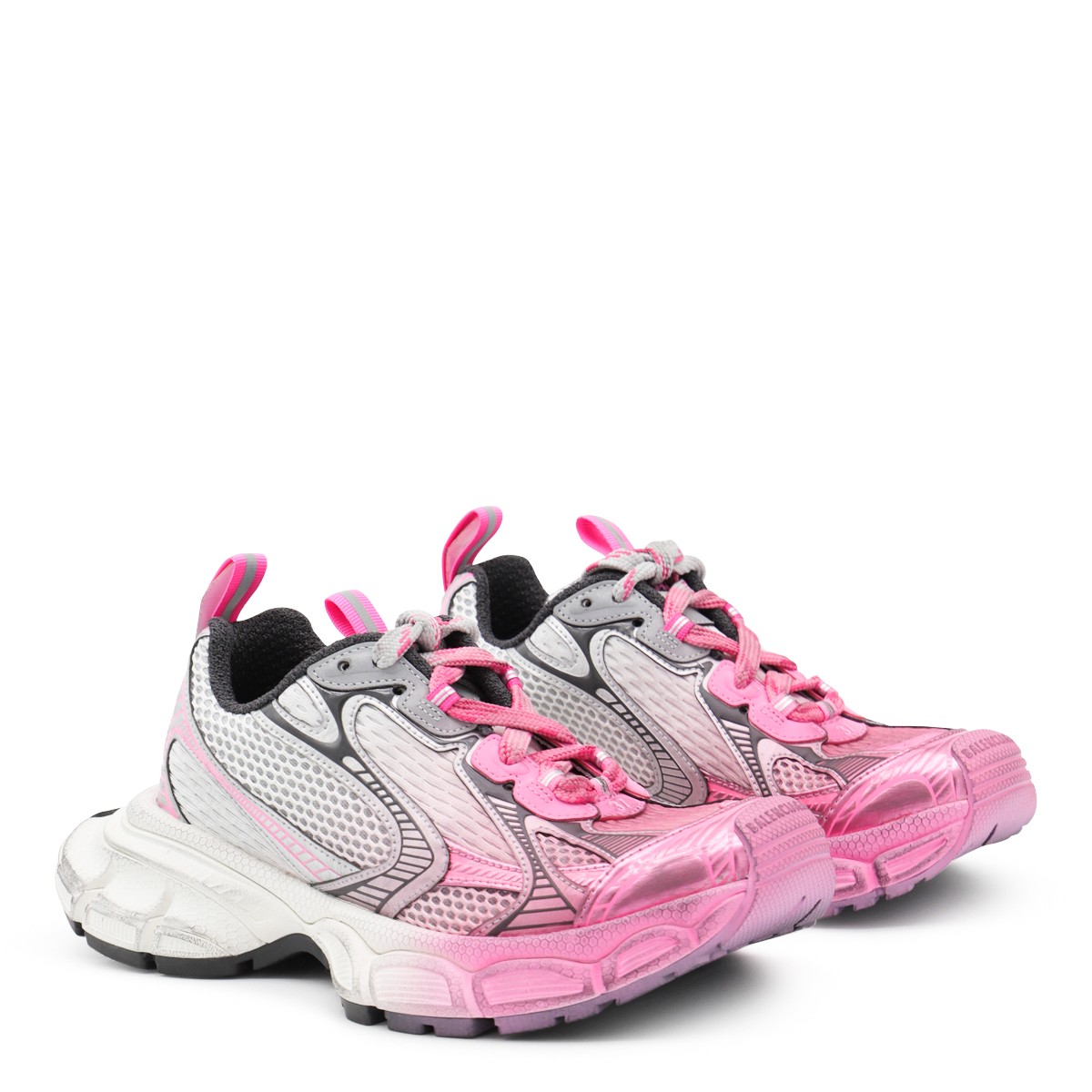 GREY AND PINK 3XL SNEAKERS