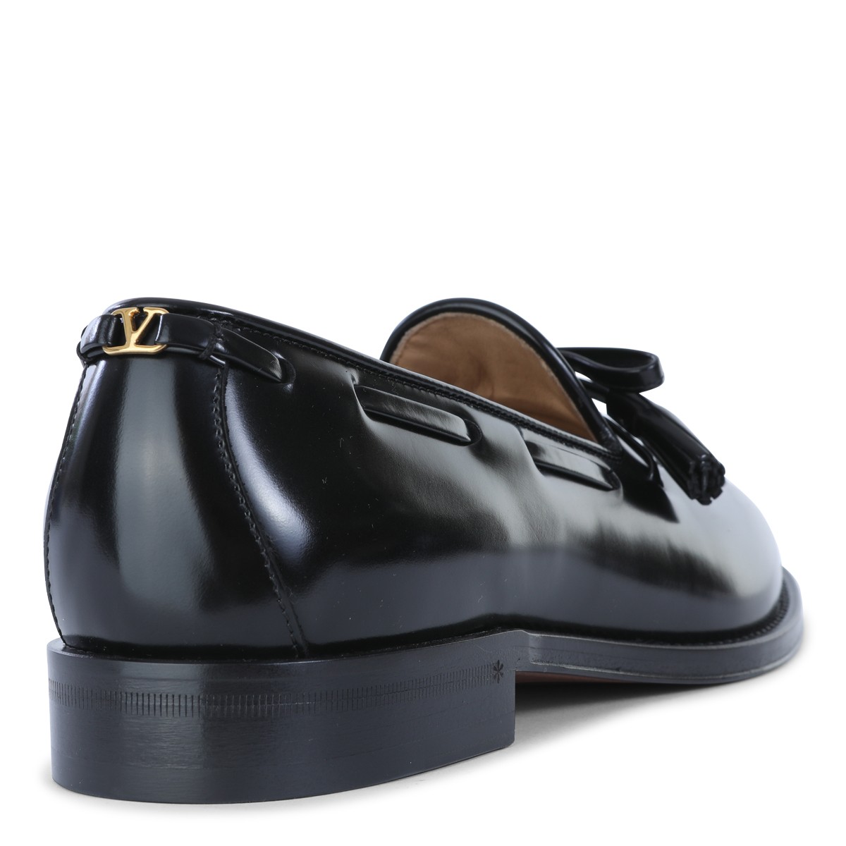 BLACK LEATHER LOAFERS BLACK LEATHER LOAFERS