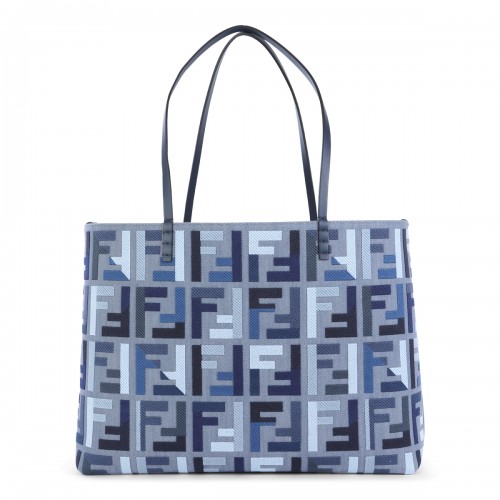 BLUE CANVAS ROLL LARGE TOTES