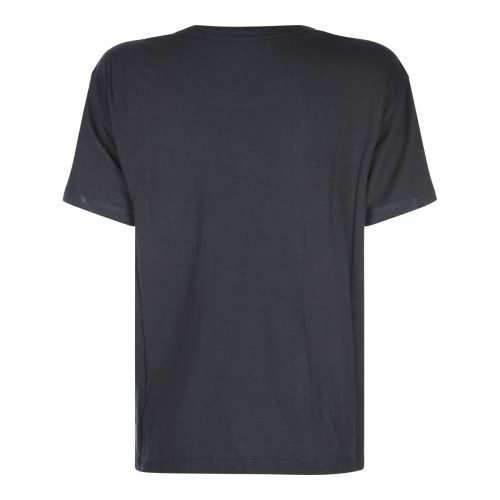 BLACK COTTON T-SHIRT