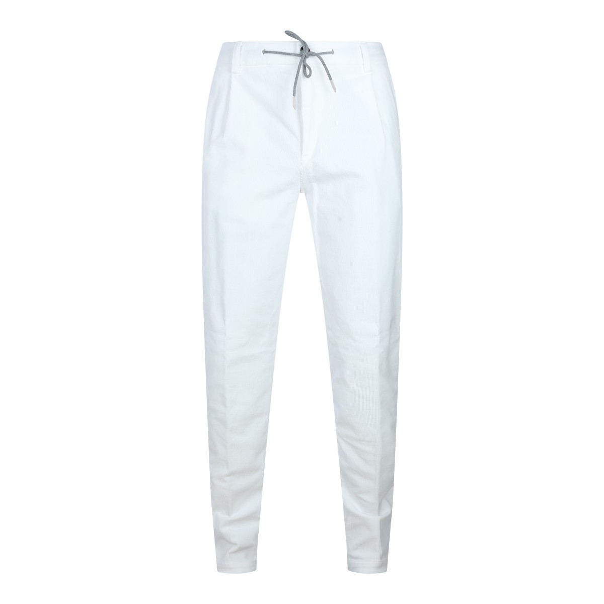 WHITE COTTON PANTS