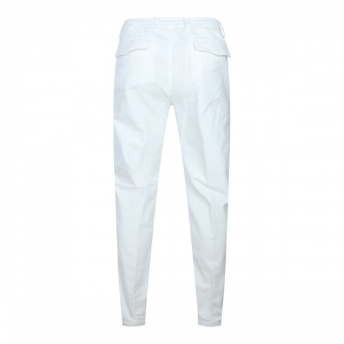 WHITE COTTON PANTS