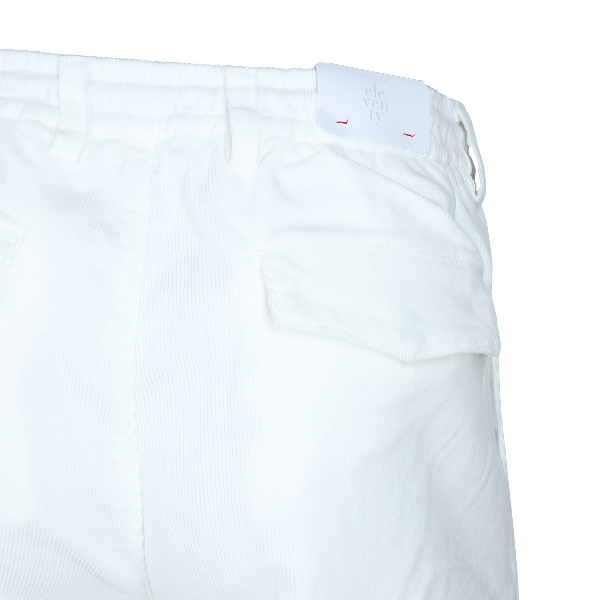 WHITE COTTON PANTS