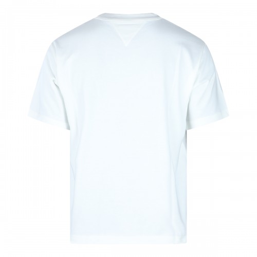 WHITE COTTON T-SHIRT
