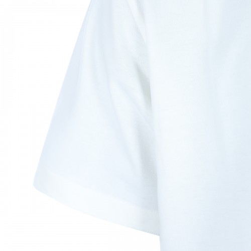WHITE COTTON T-SHIRT