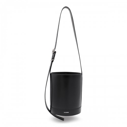BLACK LEATHER SATCHELS
