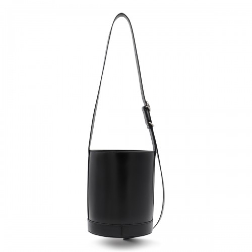 BLACK LEATHER SATCHELS
