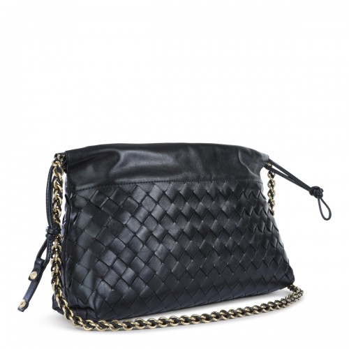 BLACK LEATHER POUCH 2