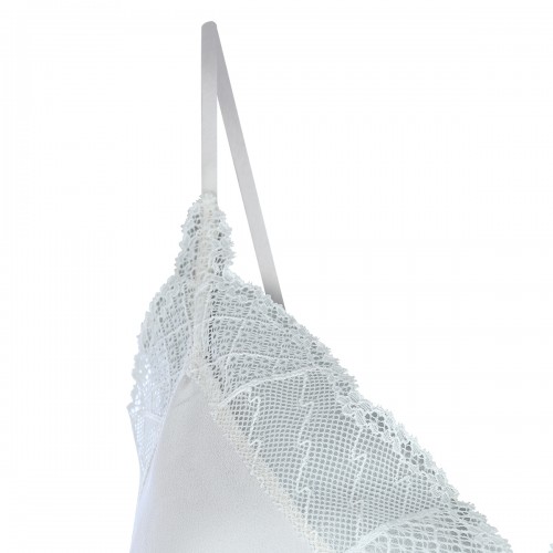 WHITE SILK TOP