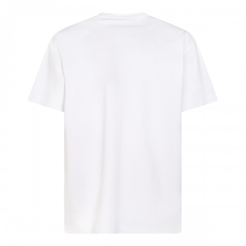 WHITE COTTON T-SHIRT