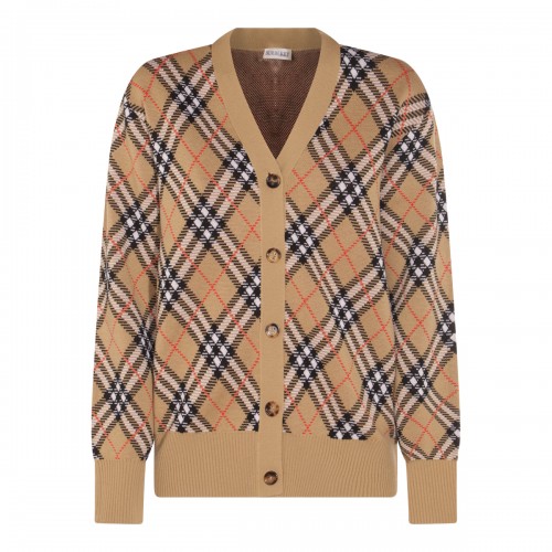 BEIGE WOOL KNITWEAR