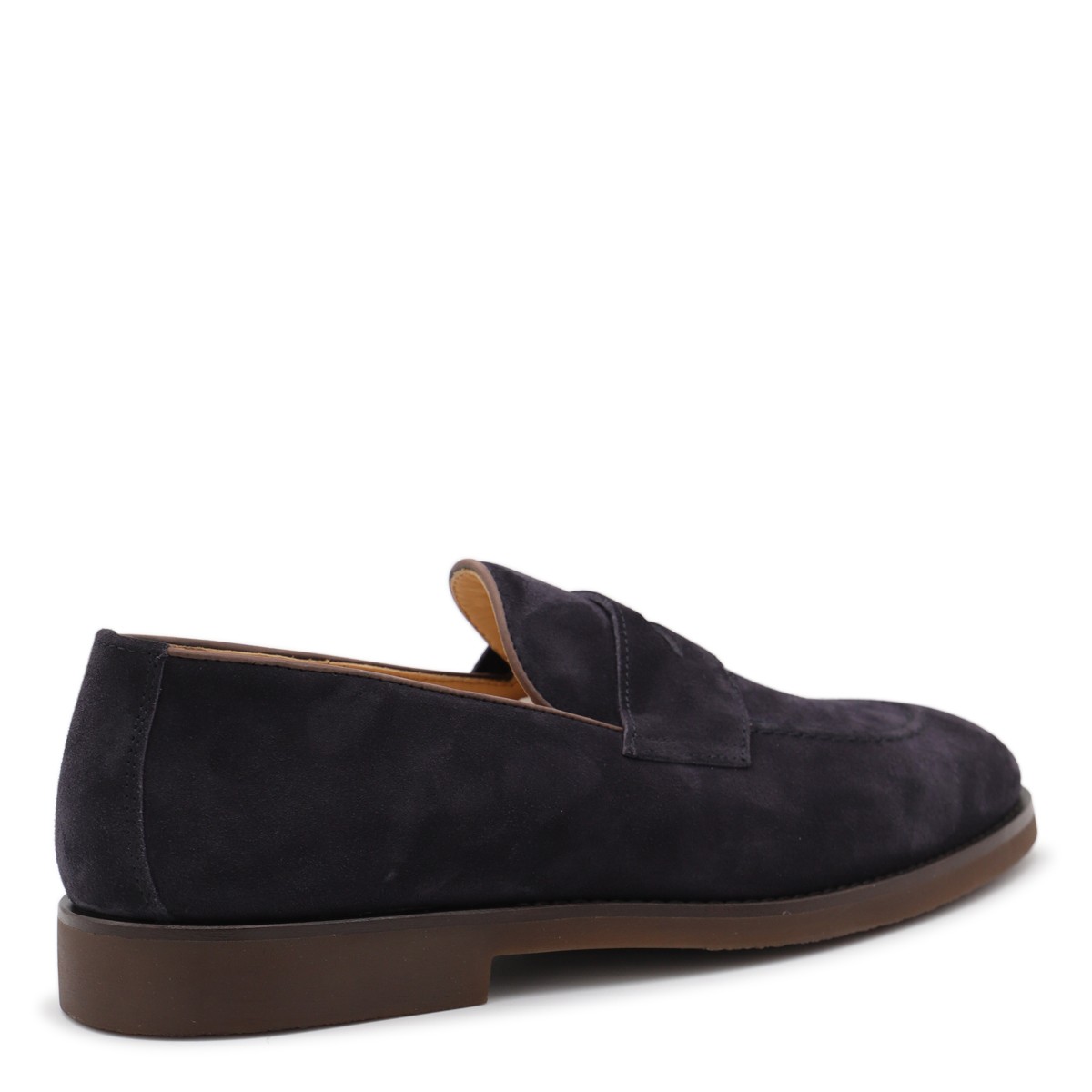 NAVY LEATHER LOAFERS NAVY LEATHER LOAFERS