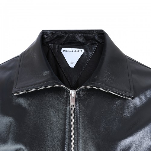 BLACK LEATHER JACKET