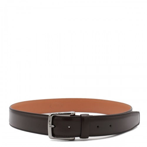 BLACK LEATHER BELT