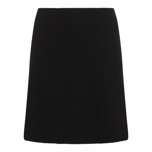 BLACK COTTON SKIRT 2