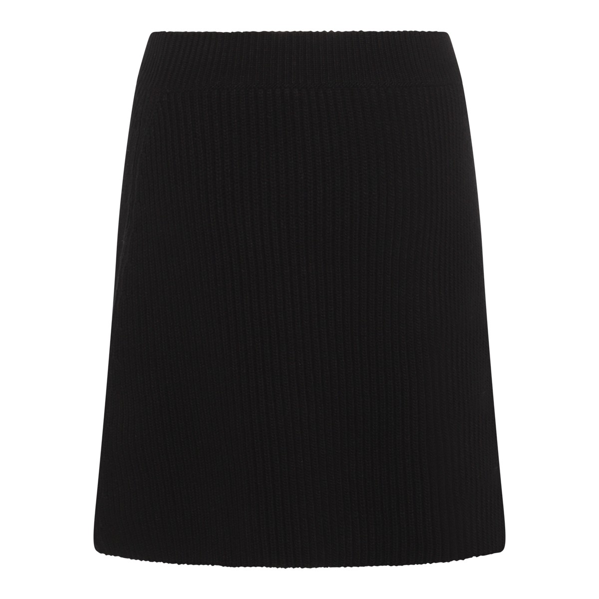 BLACK COTTON SKIRT