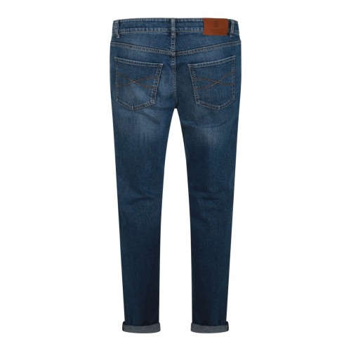 BLUE COTTON JEANS