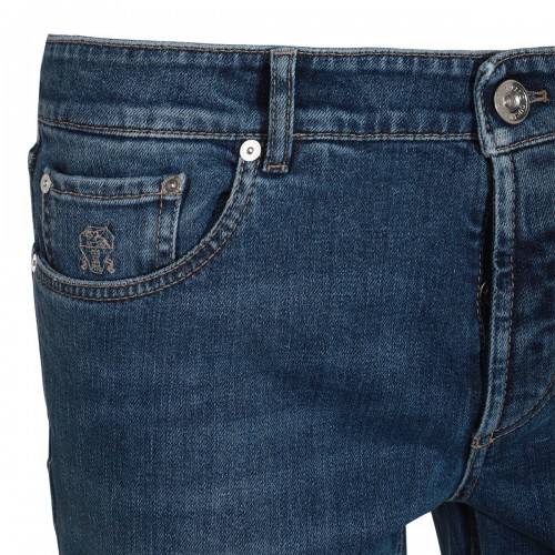 BLUE COTTON JEANS