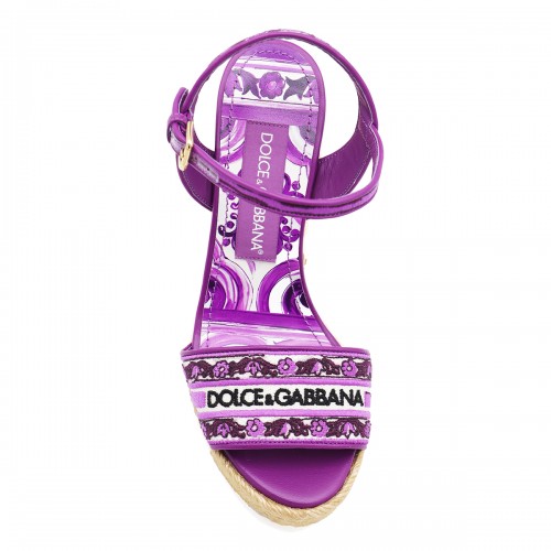 PURPLE MAJOLICA ESPADRILLAS