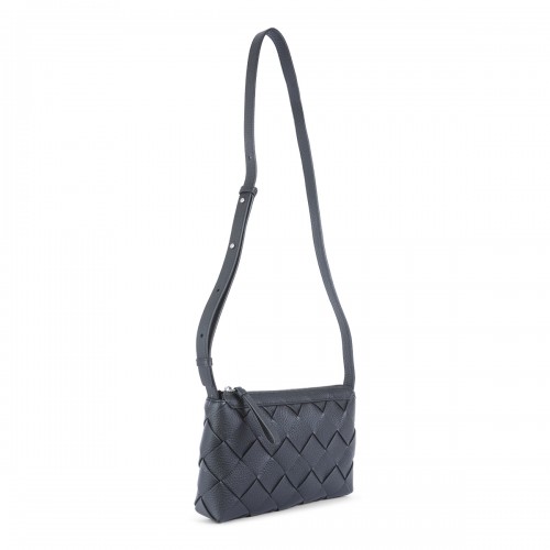 BLACK LEATHER DIAGO BAG 2