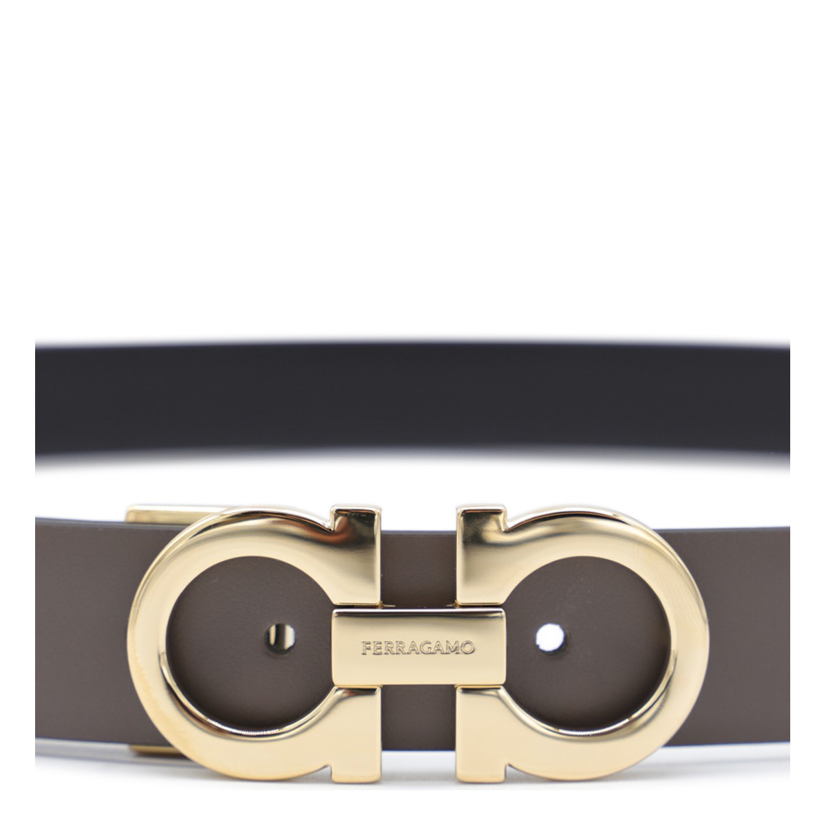 BROWN LEATHER BELT 