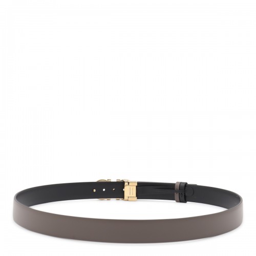 BROWN LEATHER BELT 