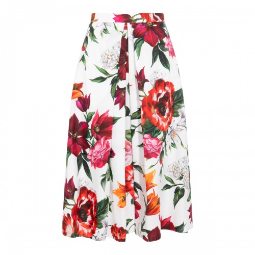 MULTICOLOR COTTON SKIRT